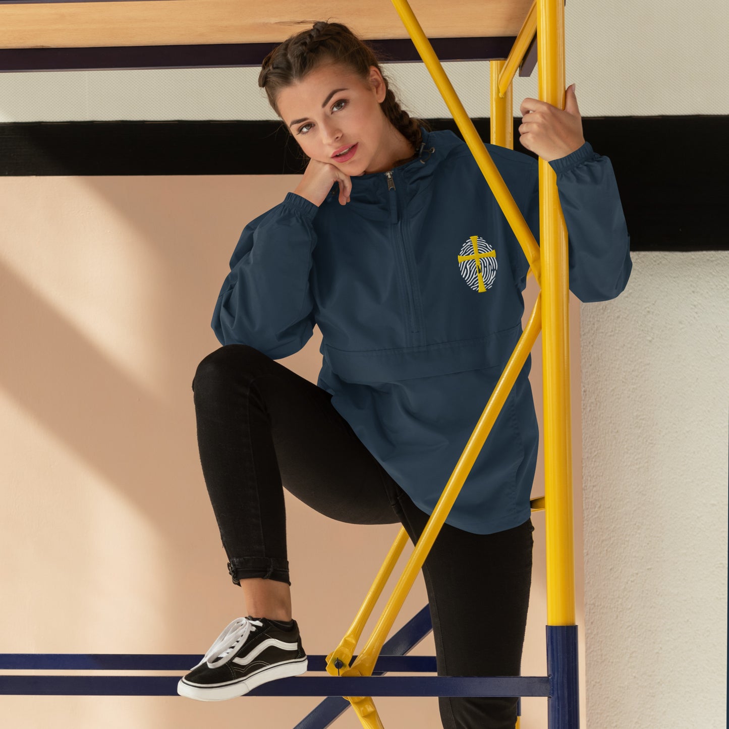 Valley Lutheran Embroidered Champion Packable Jacket