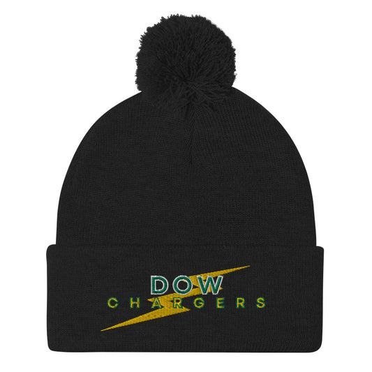 DOW CHARGERS Pom-Pom Beanie