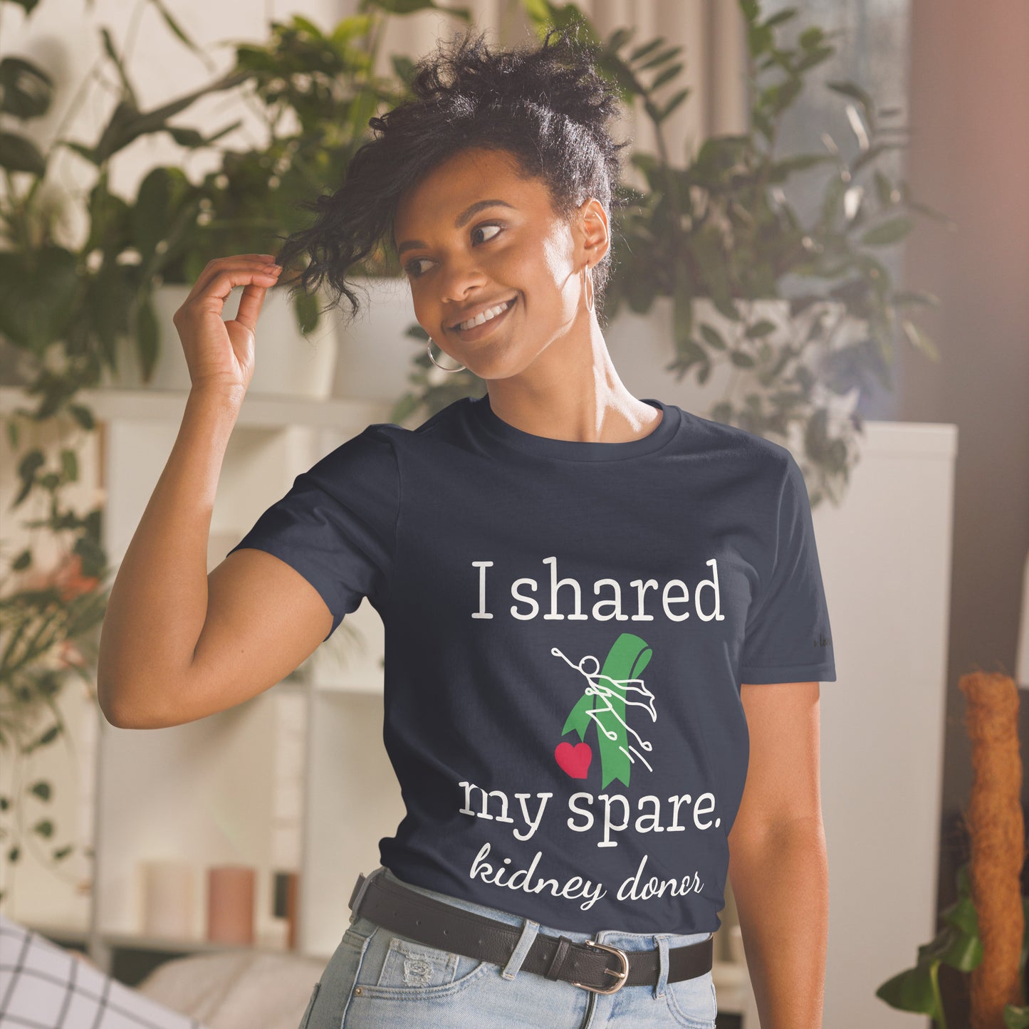 Shared My Spare (Kidney Disease) (Unisex T-Shirt)