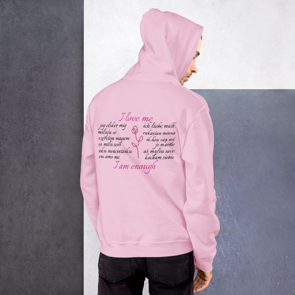 I Love Me (World Languages) Unisex Hoodie