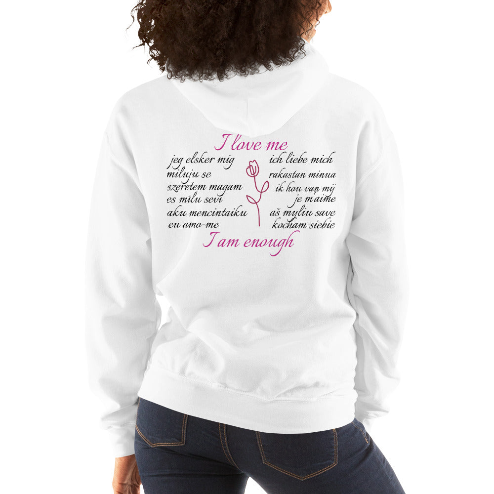 I Love Me (World Languages) Unisex Hoodie