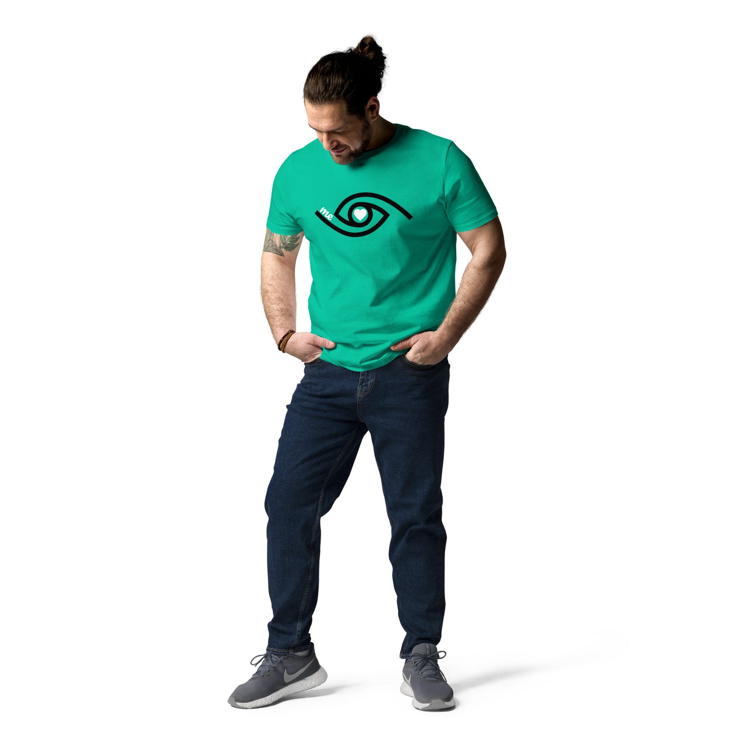 Eye Love Me (Swirled) (Unisex T-Shirt)