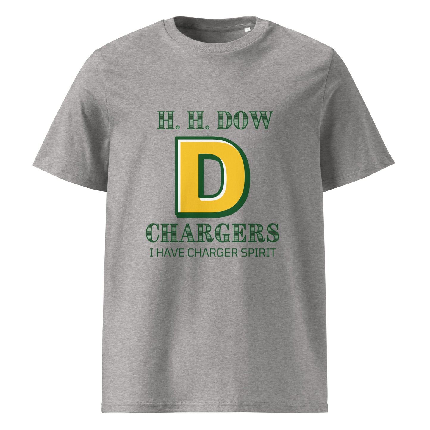 Dow Chargers I am confidently achieving my dreams Unisex organic cotton t-shirt