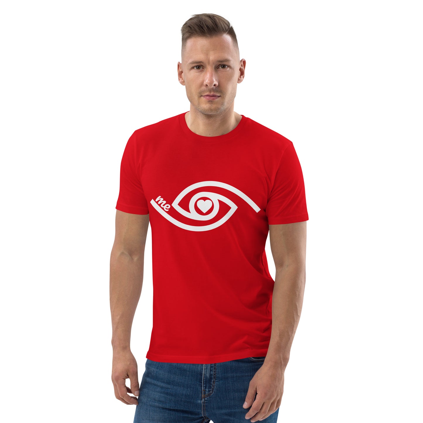 Eye Love Me (Swirled) (Unisex T-Shirt)