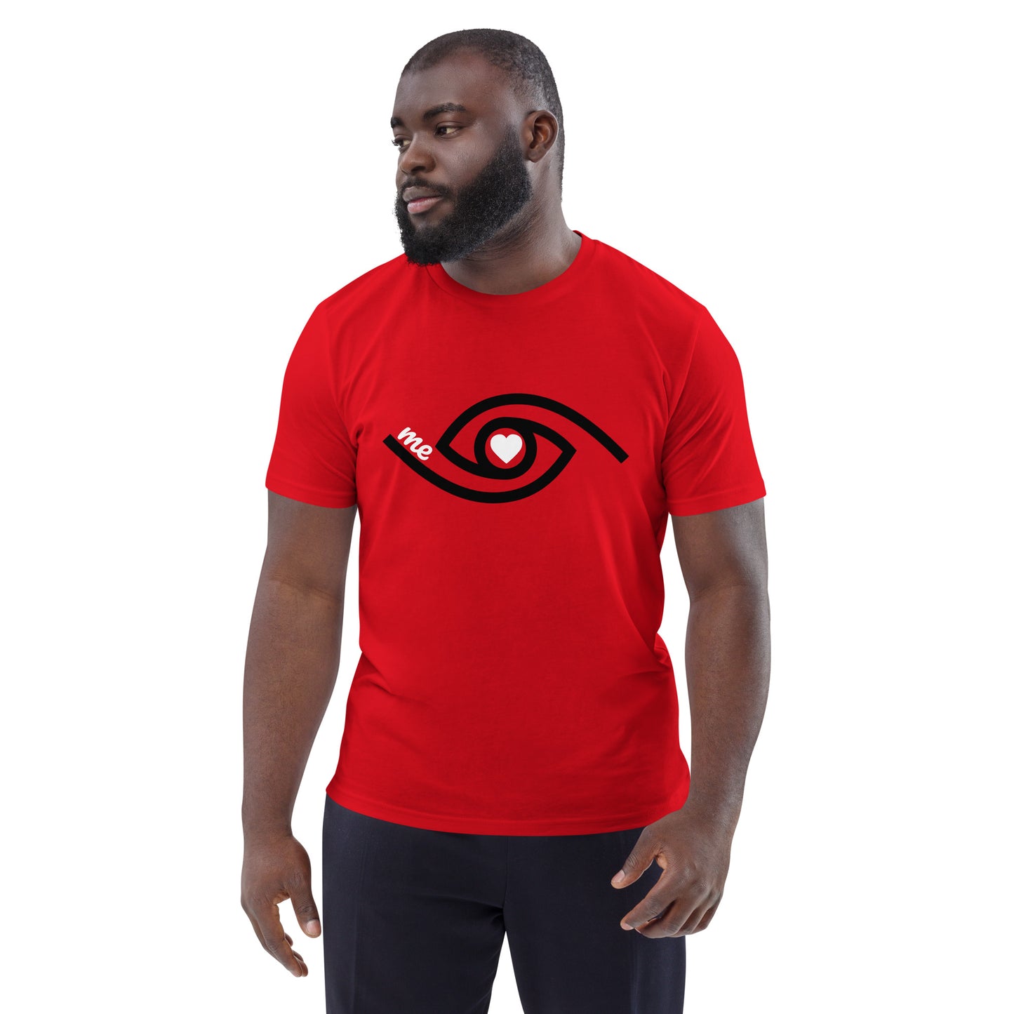 Eye Love Me (Swirled) (Unisex T-Shirt)