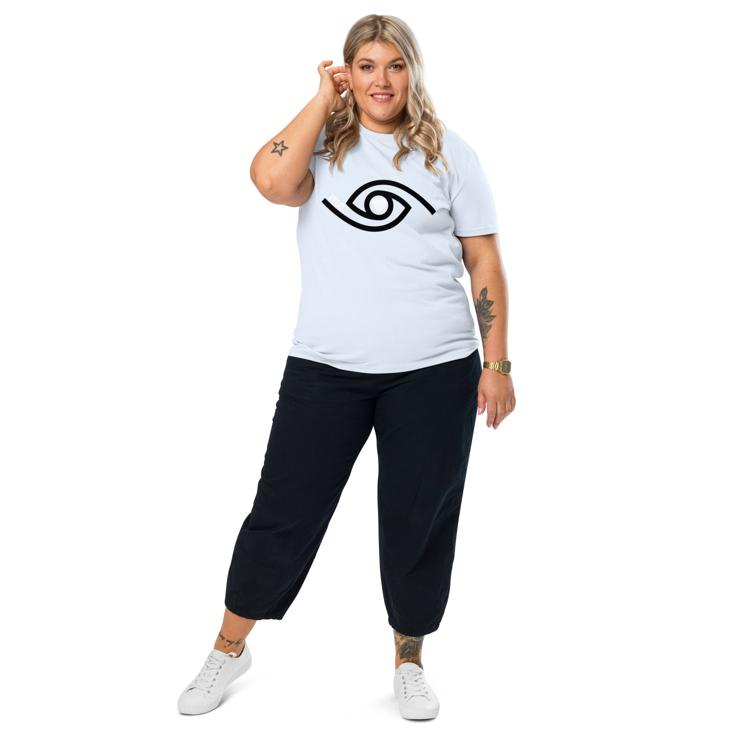 Eye Love Me (Swirled) (Unisex T-Shirt)