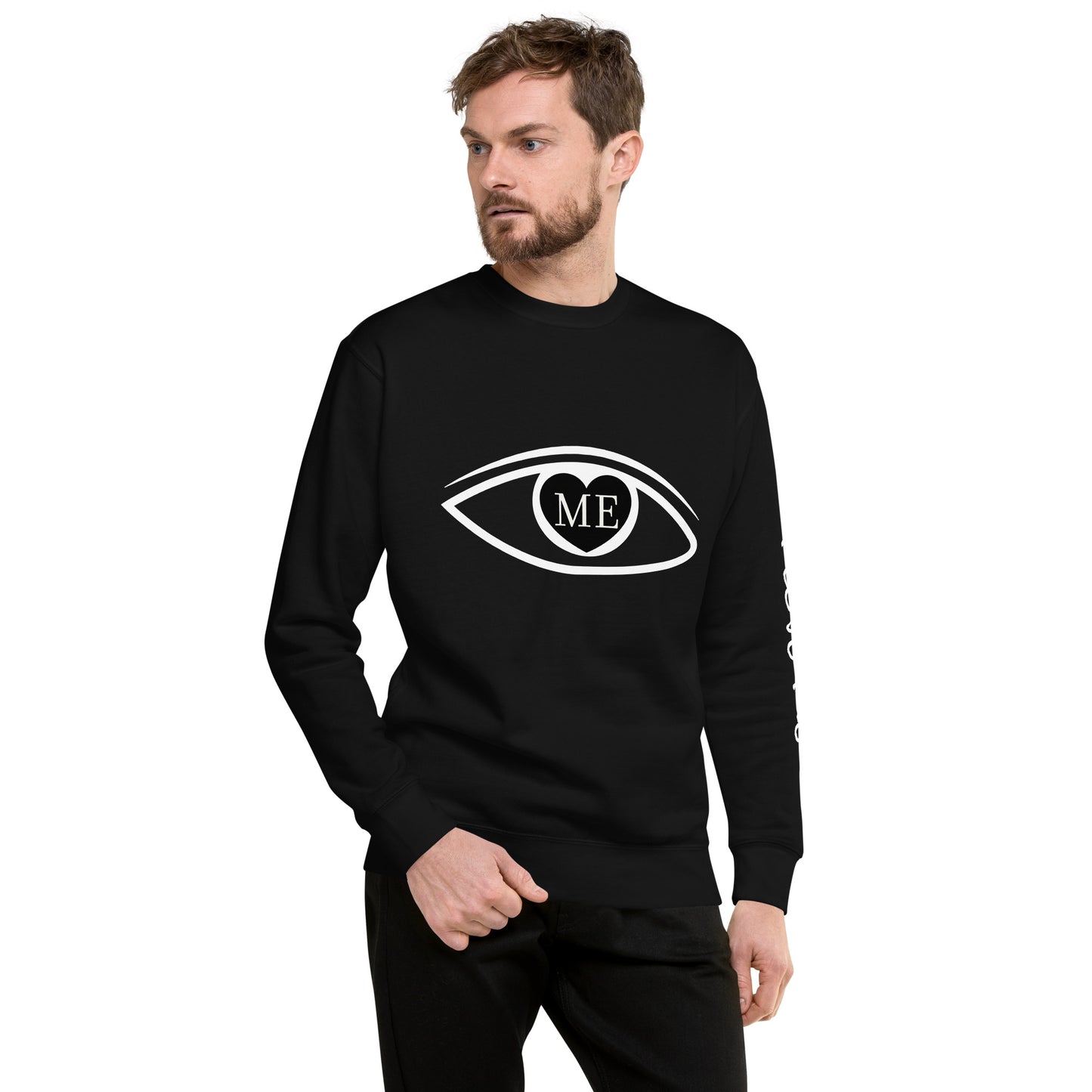 Stenciled Eye (Unisex Sweatshirt)