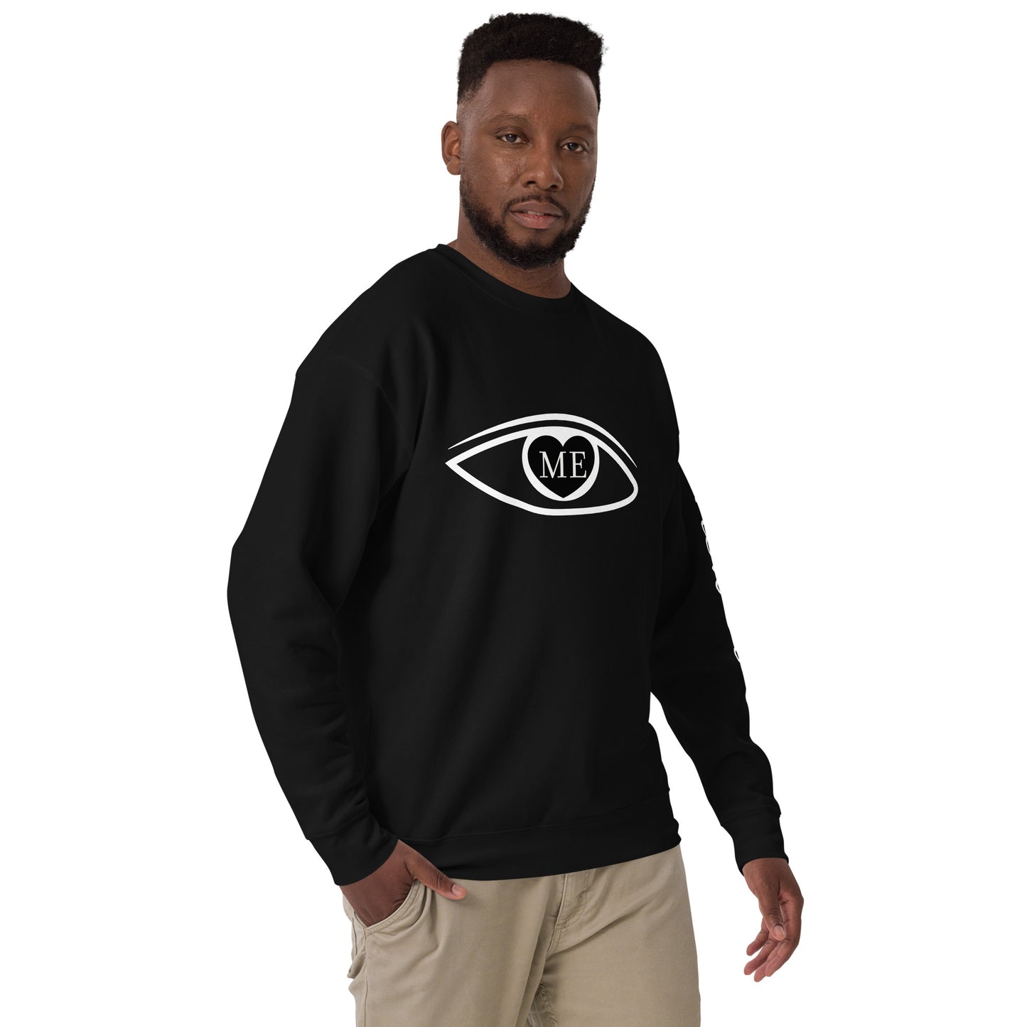 Stenciled Eye (Unisex Sweatshirt)