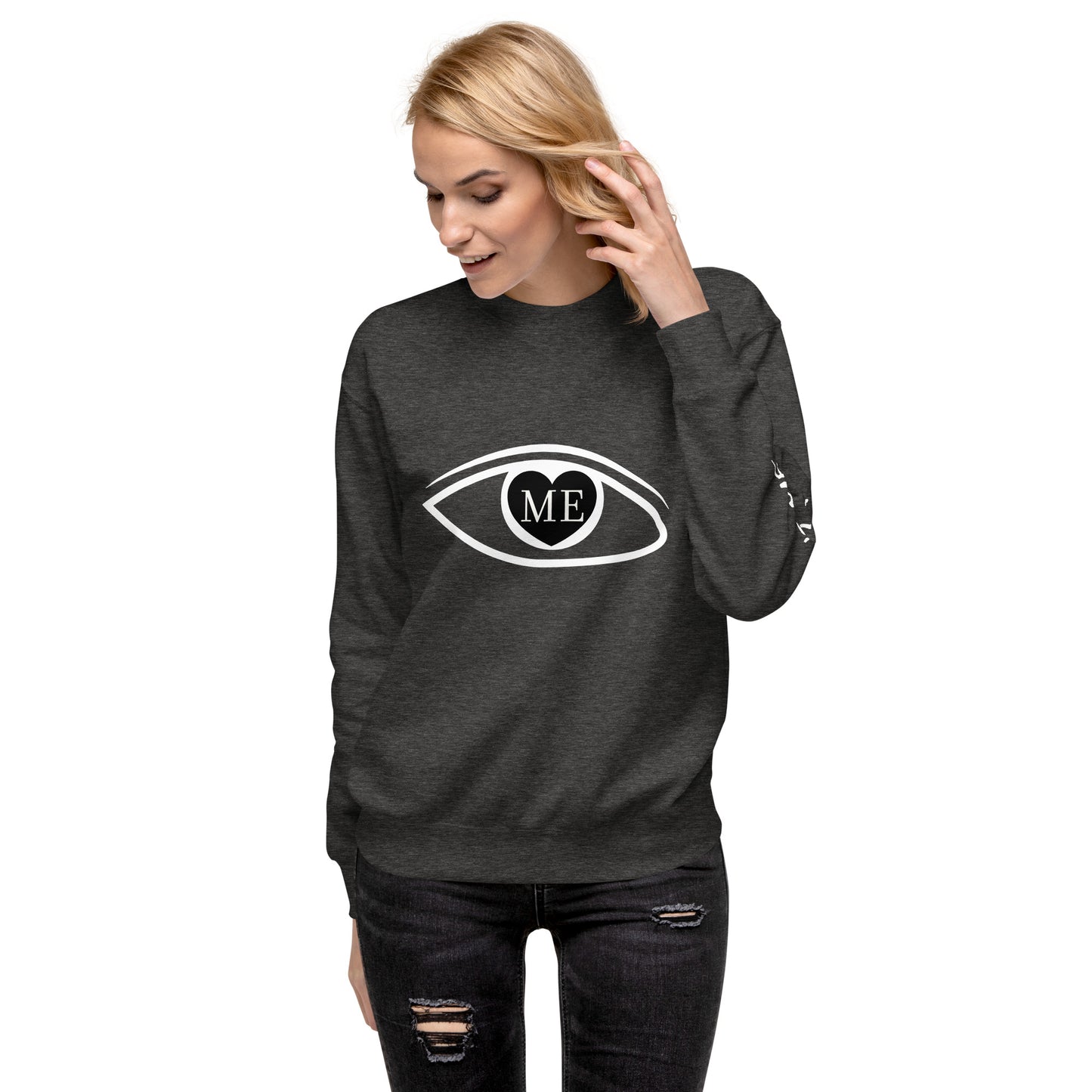 Stenciled Eye (Unisex Sweatshirt)