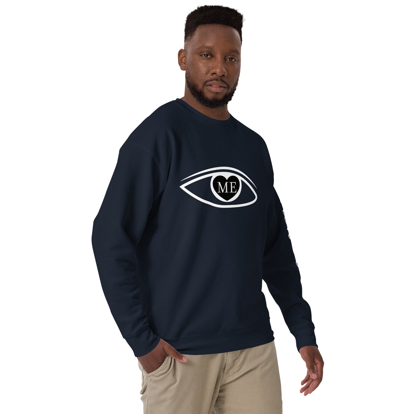 Stenciled Eye (Unisex Sweatshirt)