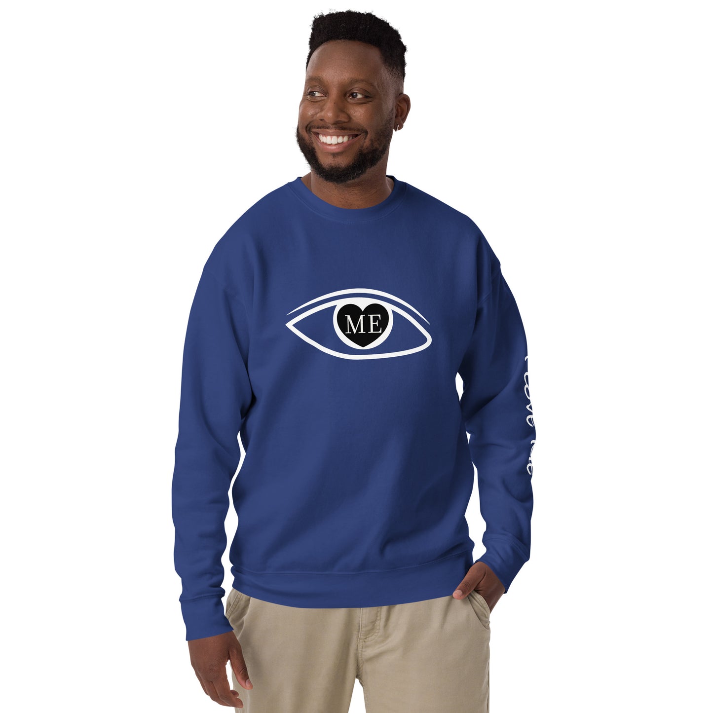 Stenciled Eye (Unisex Sweatshirt)