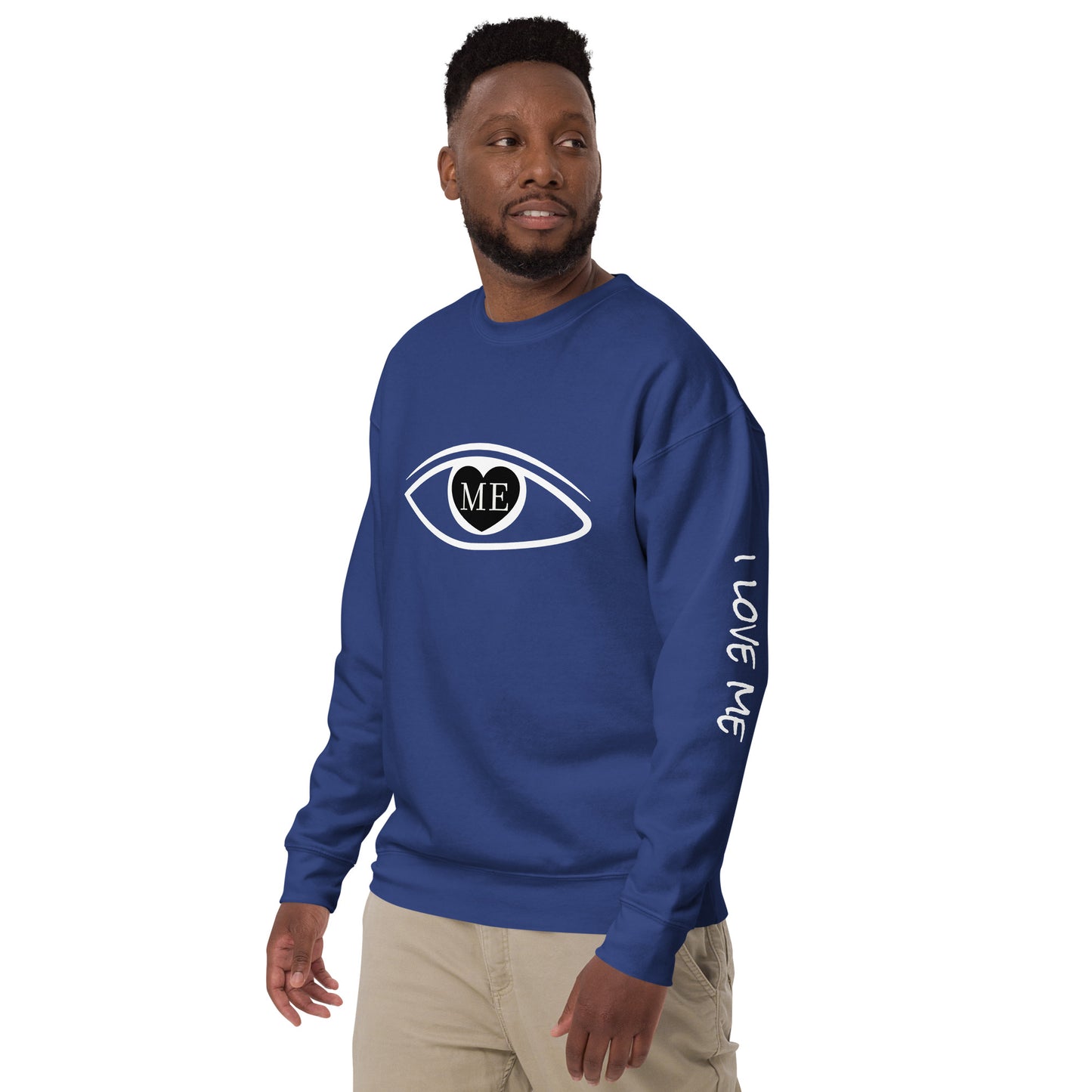 Stenciled Eye (Unisex Sweatshirt)