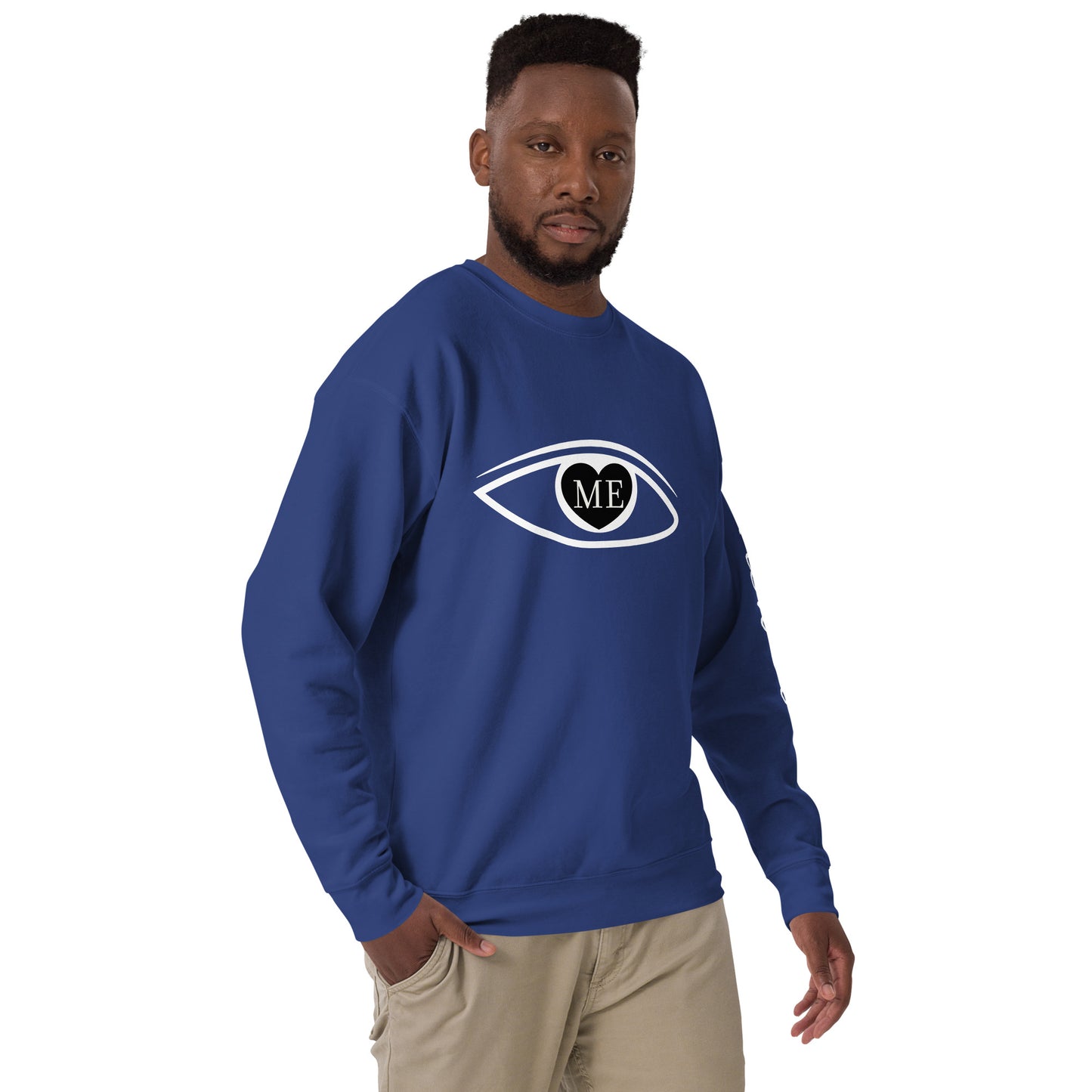Stenciled Eye (Unisex Sweatshirt)