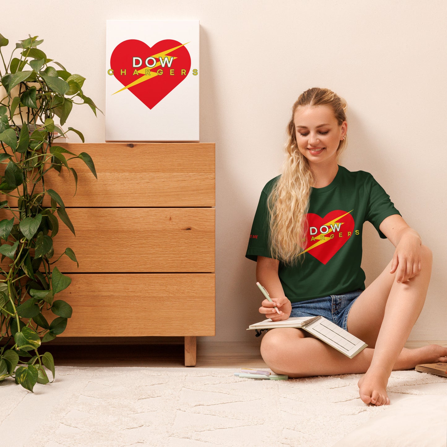 Dow Chargers Unisex t-shirt