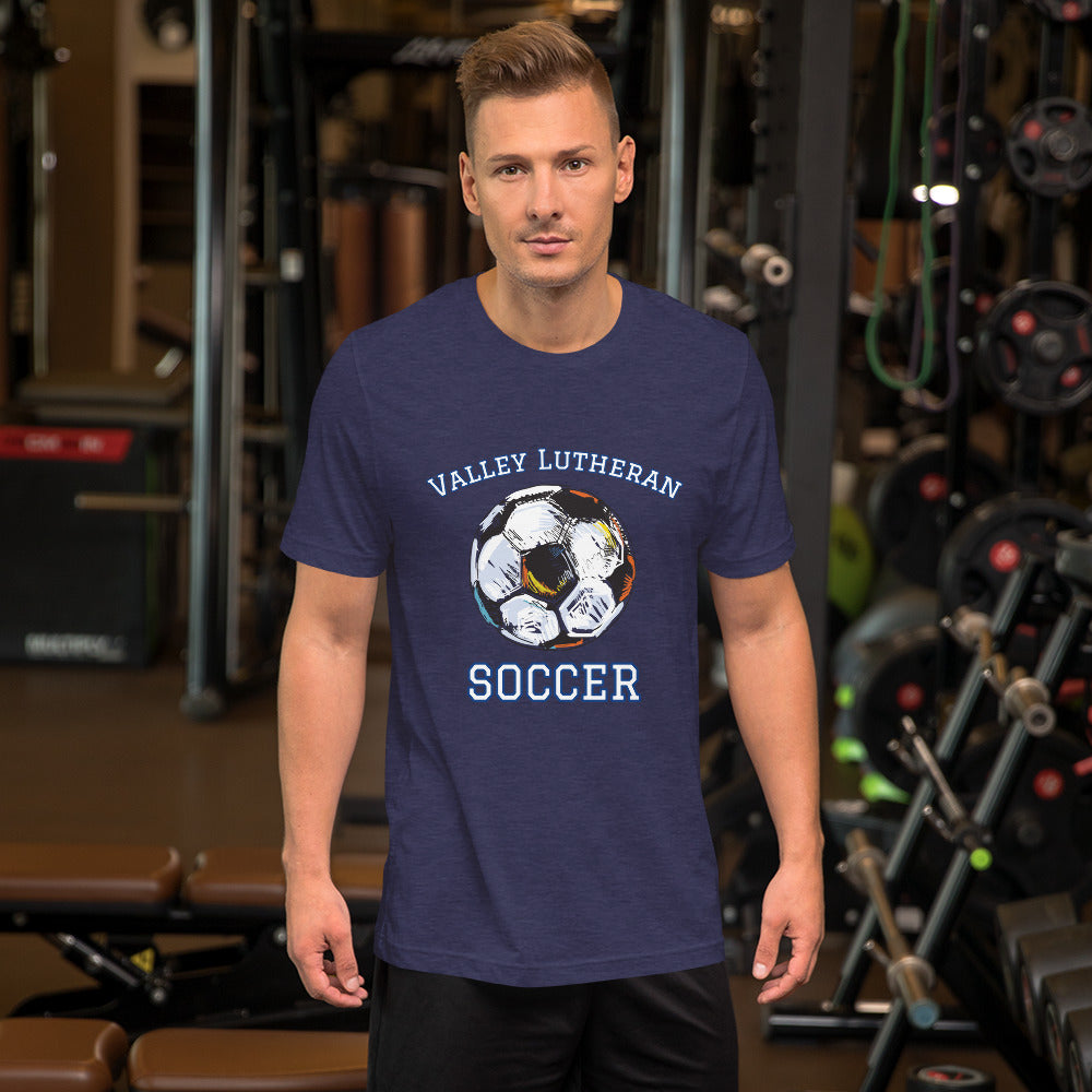 Valley Lutheran Soccer (Unisex T-Shirt)