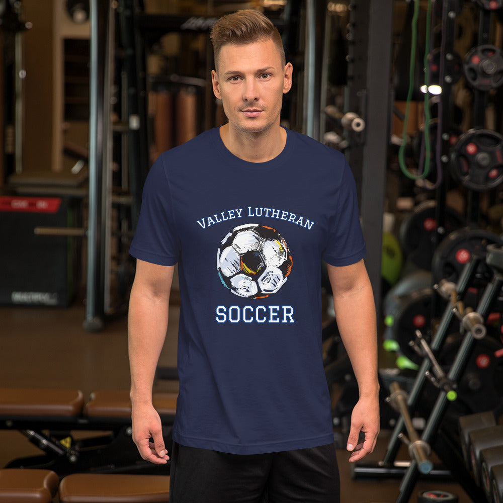 Valley Lutheran Soccer (Unisex T-Shirt)