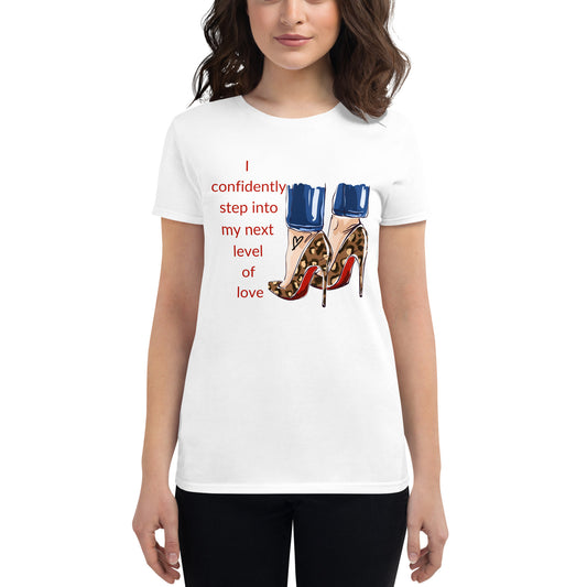 Confidently Step (Women's T-Shirt)