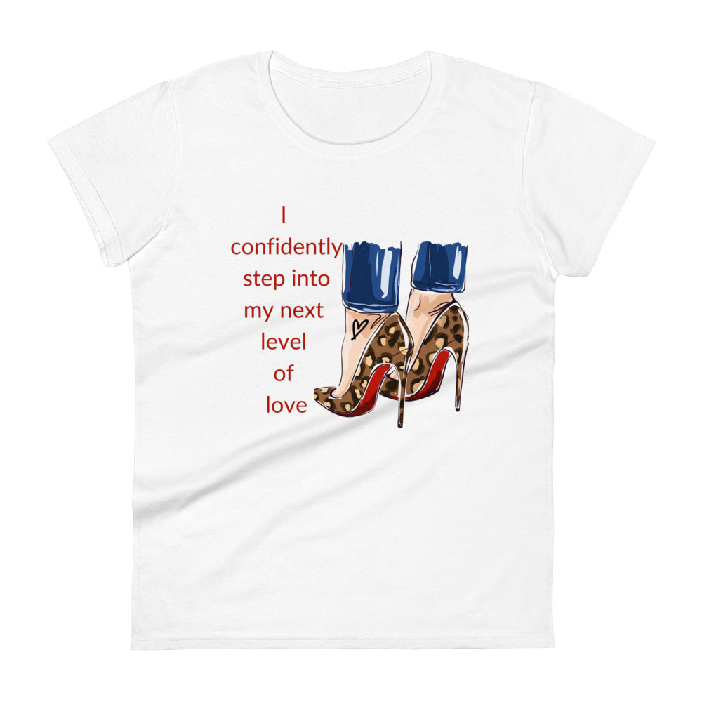 Confidently Step (Women's T-Shirt)