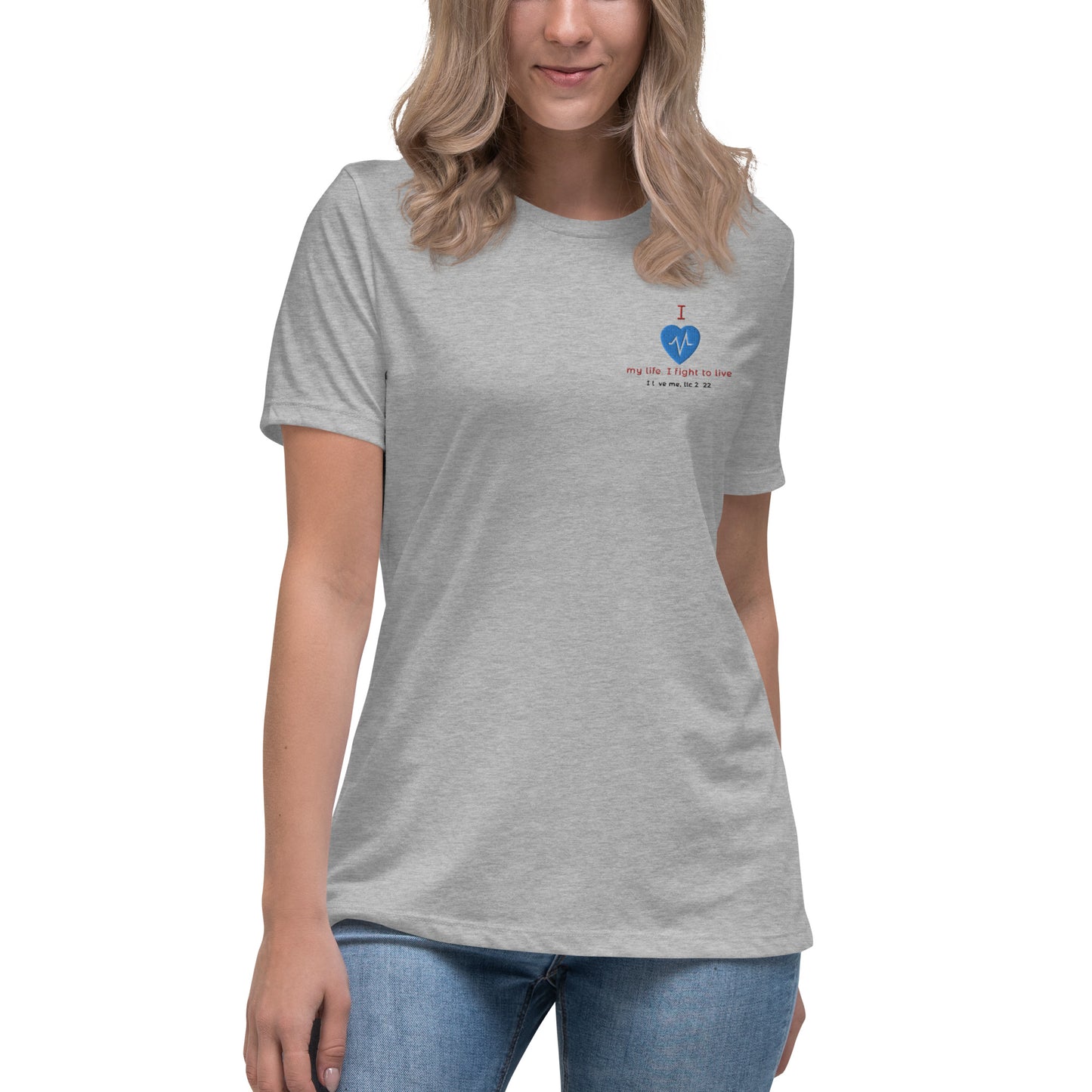 Save A Life (Heart) (Women's T-Shirt)