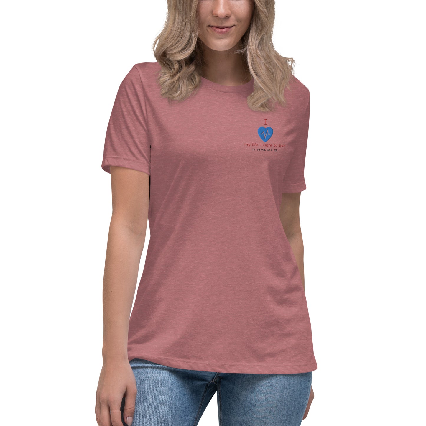 Save A Life (Heart) (Women's T-Shirt)