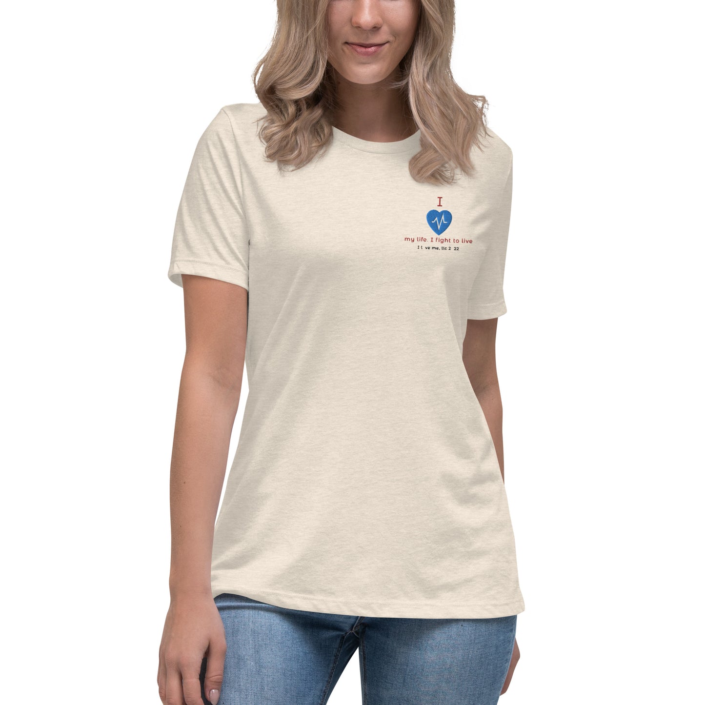 Save A Life (Heart) (Women's T-Shirt)