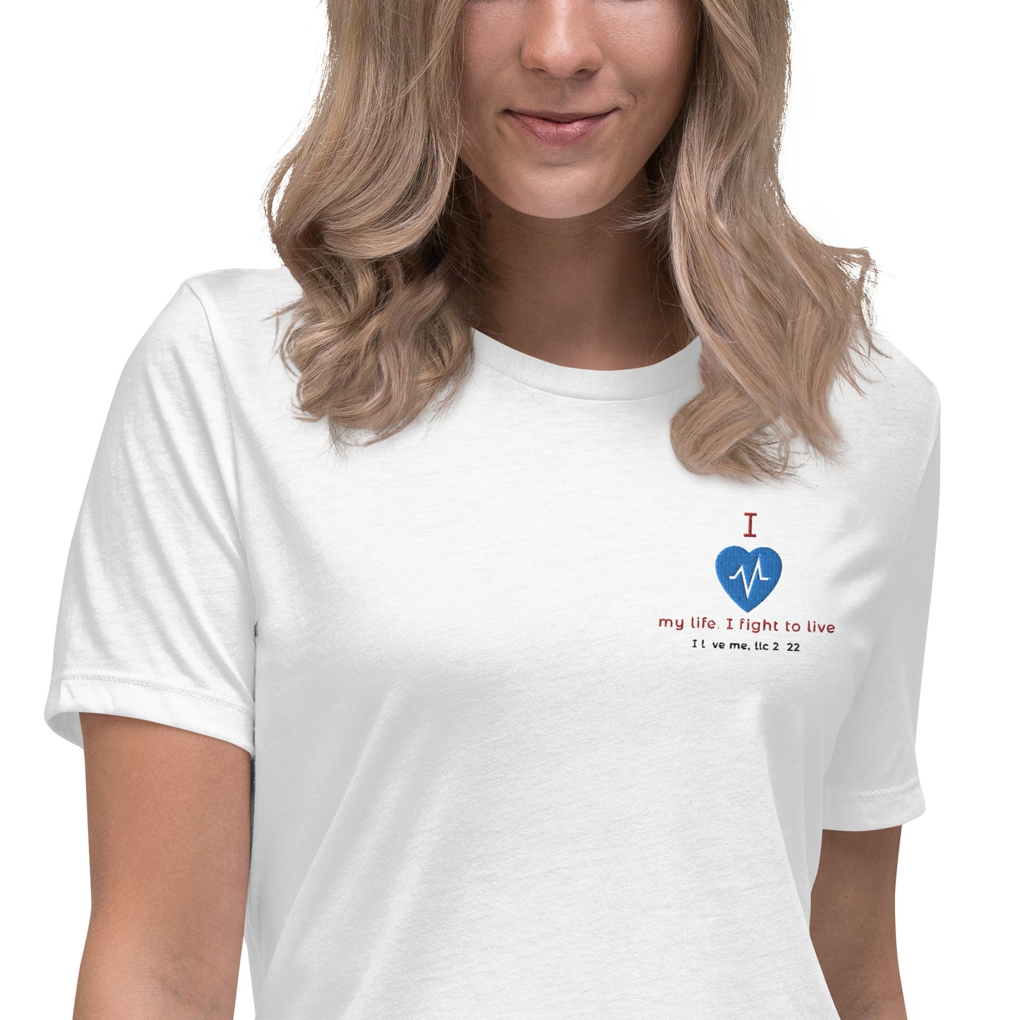 Save A Life (Heart) (Women's T-Shirt)