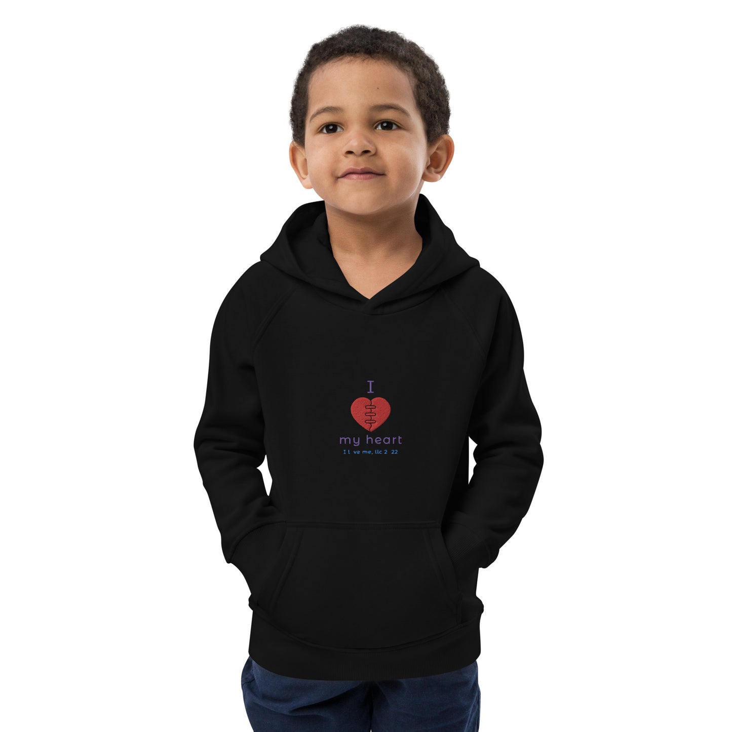 I Love My Heart (Kid's Hoodie)