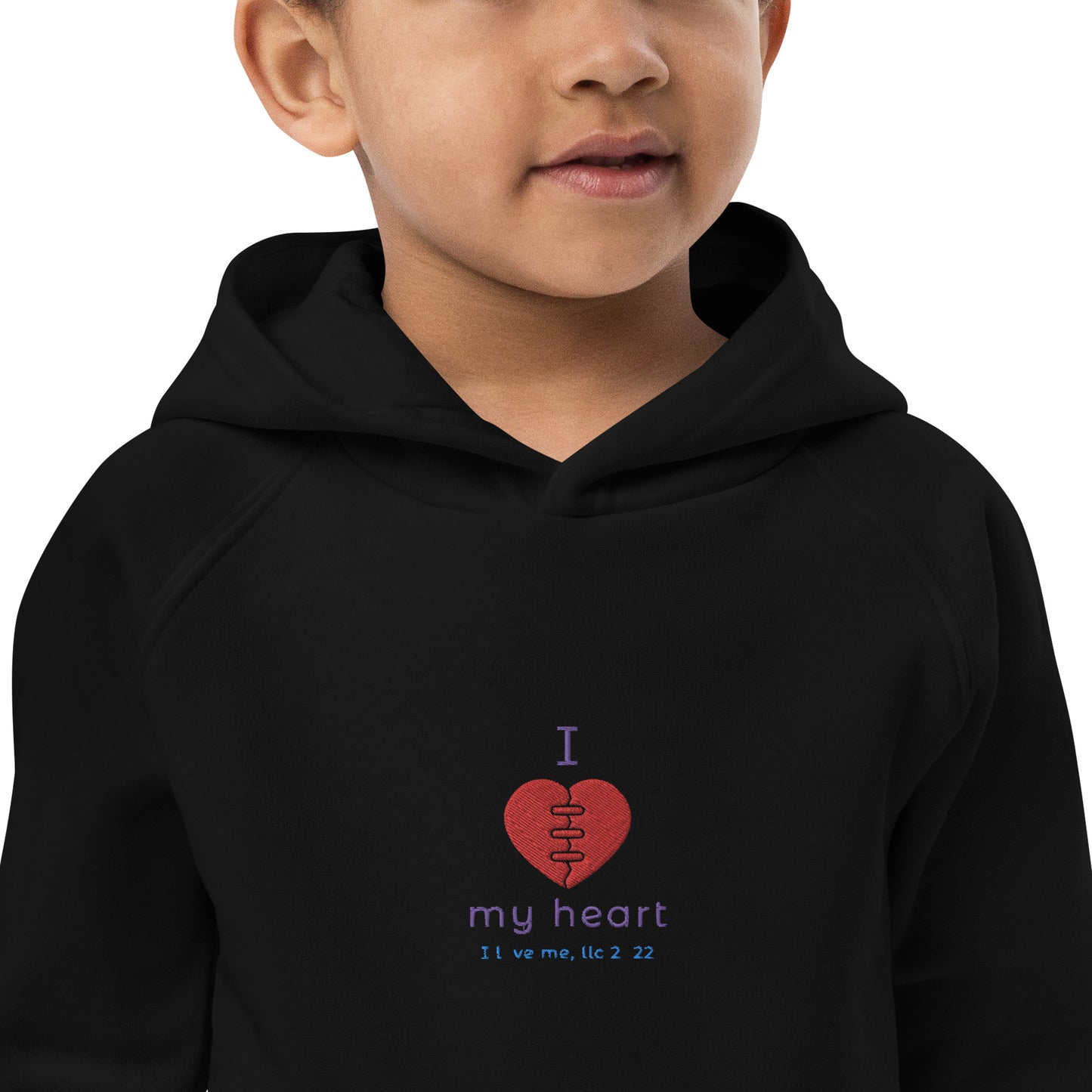 I Love My Heart (Kid's Hoodie)