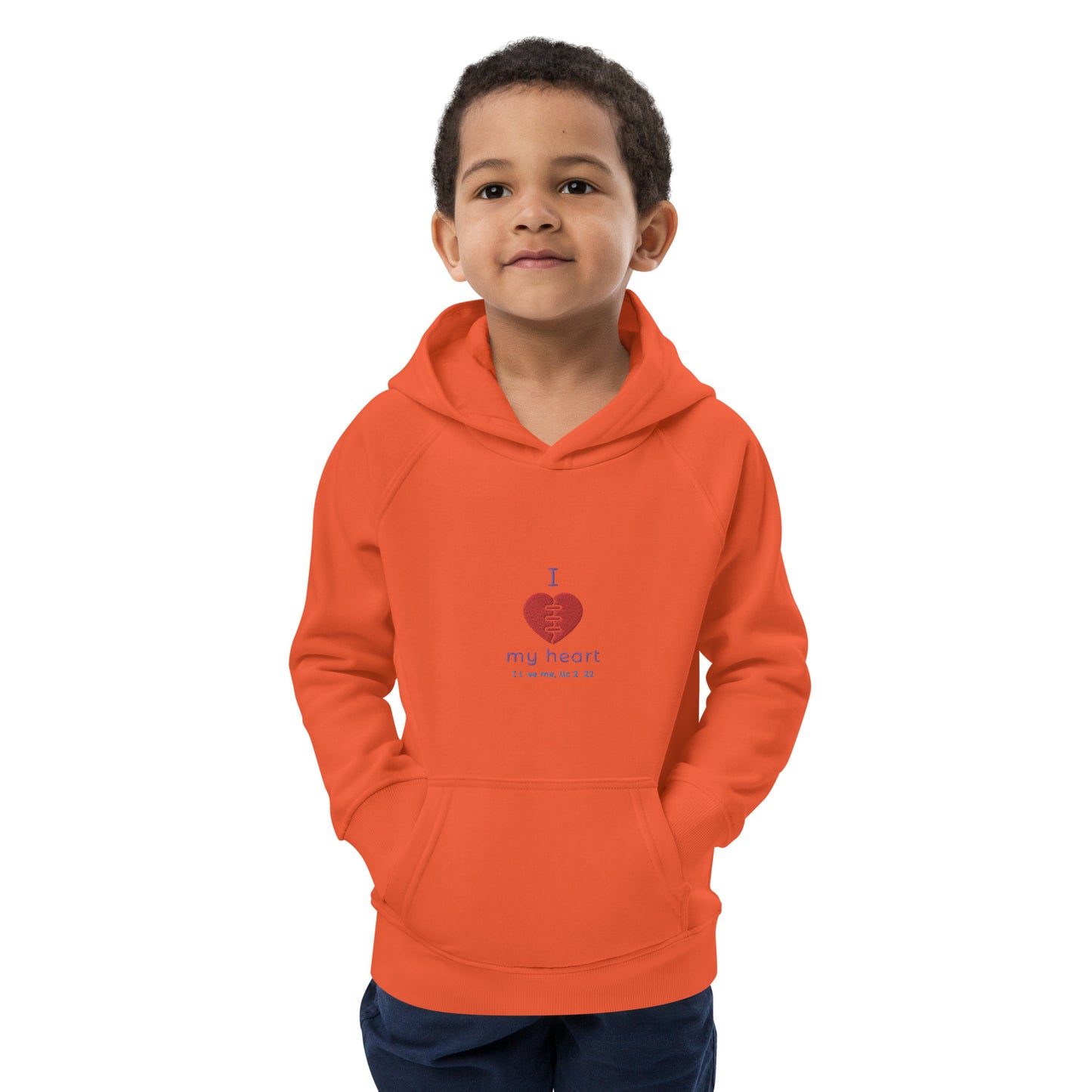 I Love My Heart (Kid's Hoodie)