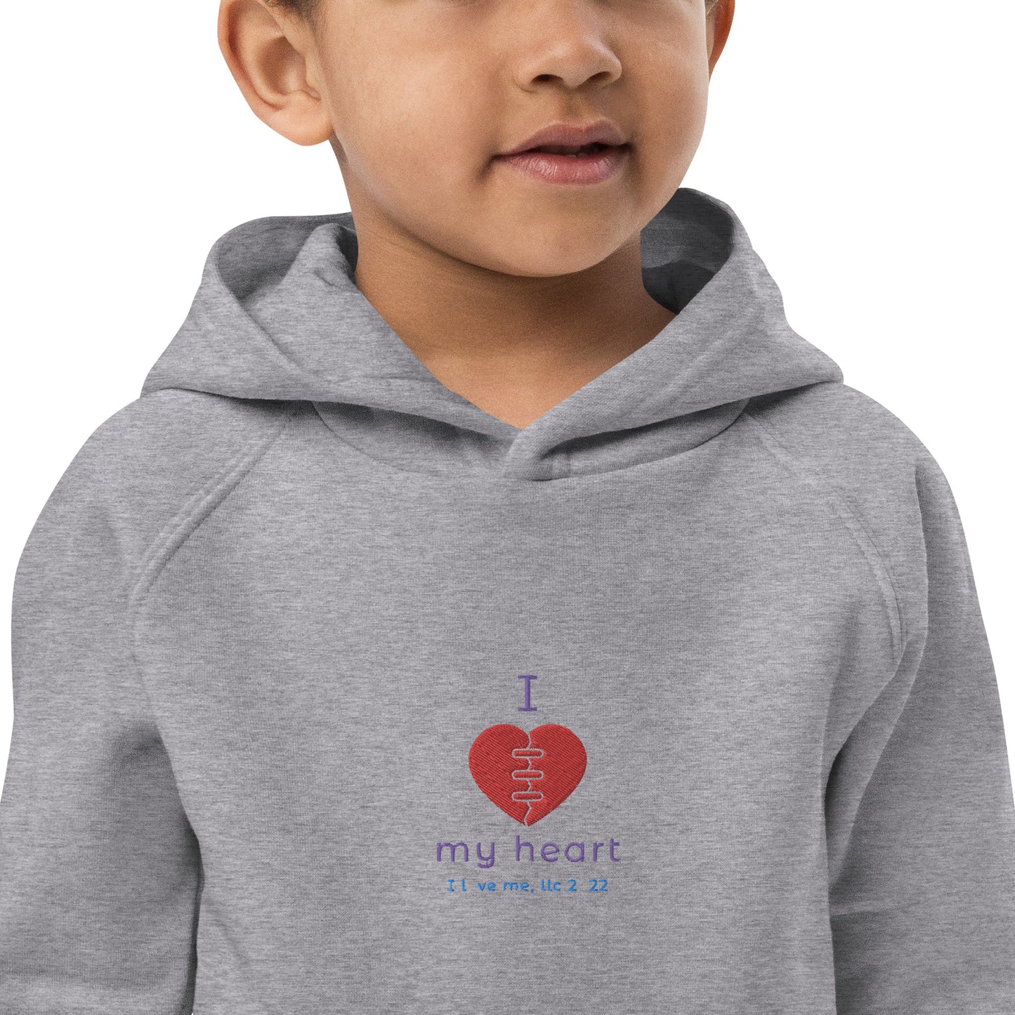 I Love My Heart (Kid's Hoodie)