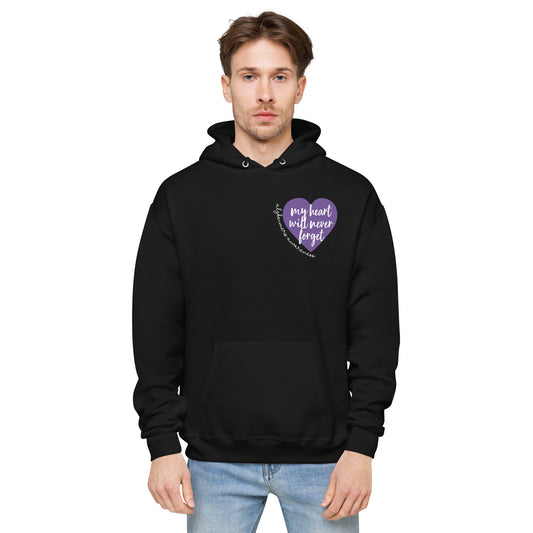 My Heart Will Never Forget (Adult Hoodie)