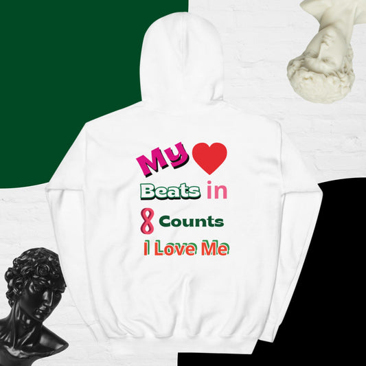 I Love Northeast Vikings (Cheerleading) (Unisex Hoodie)