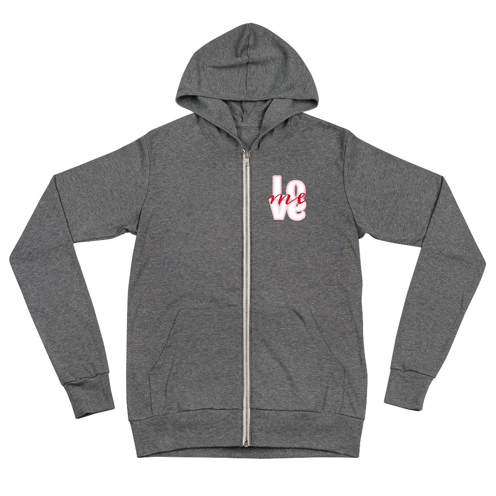 Self-love through Positivity (Adult Zip-Up)