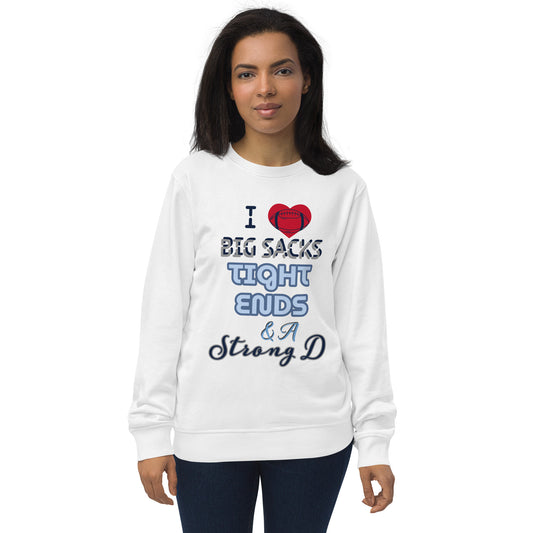 I Love Football (Adult Sweatshirt)