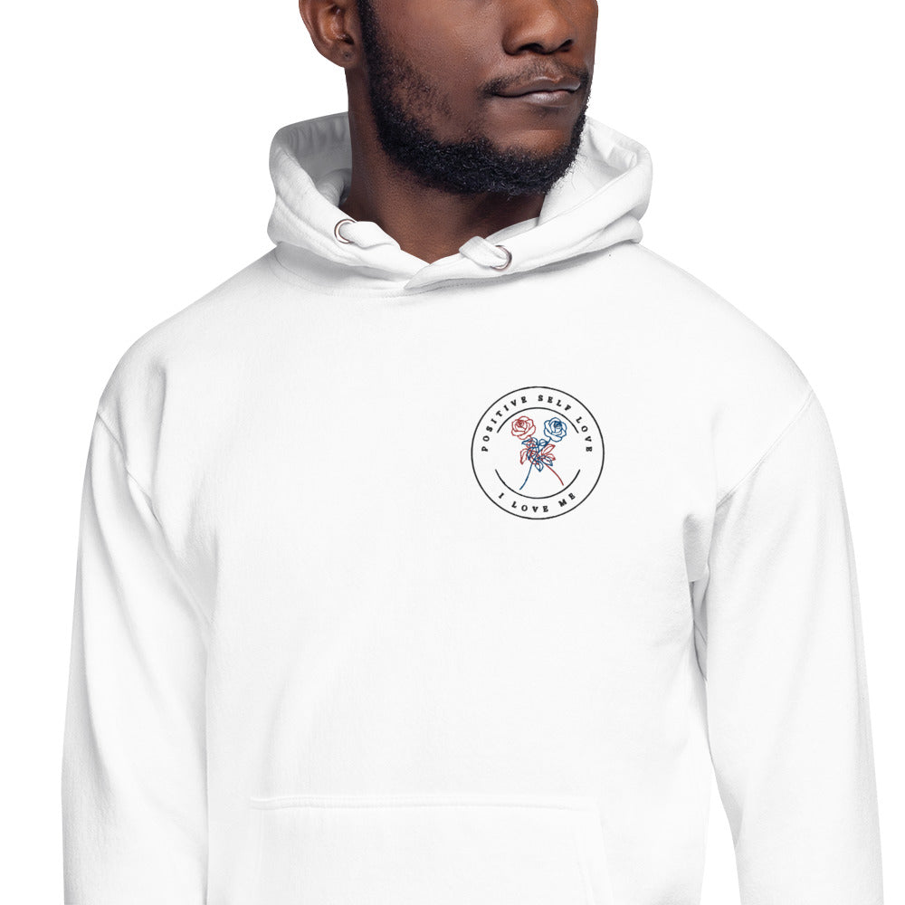 Positivity with Roses (Adult Hoodie)