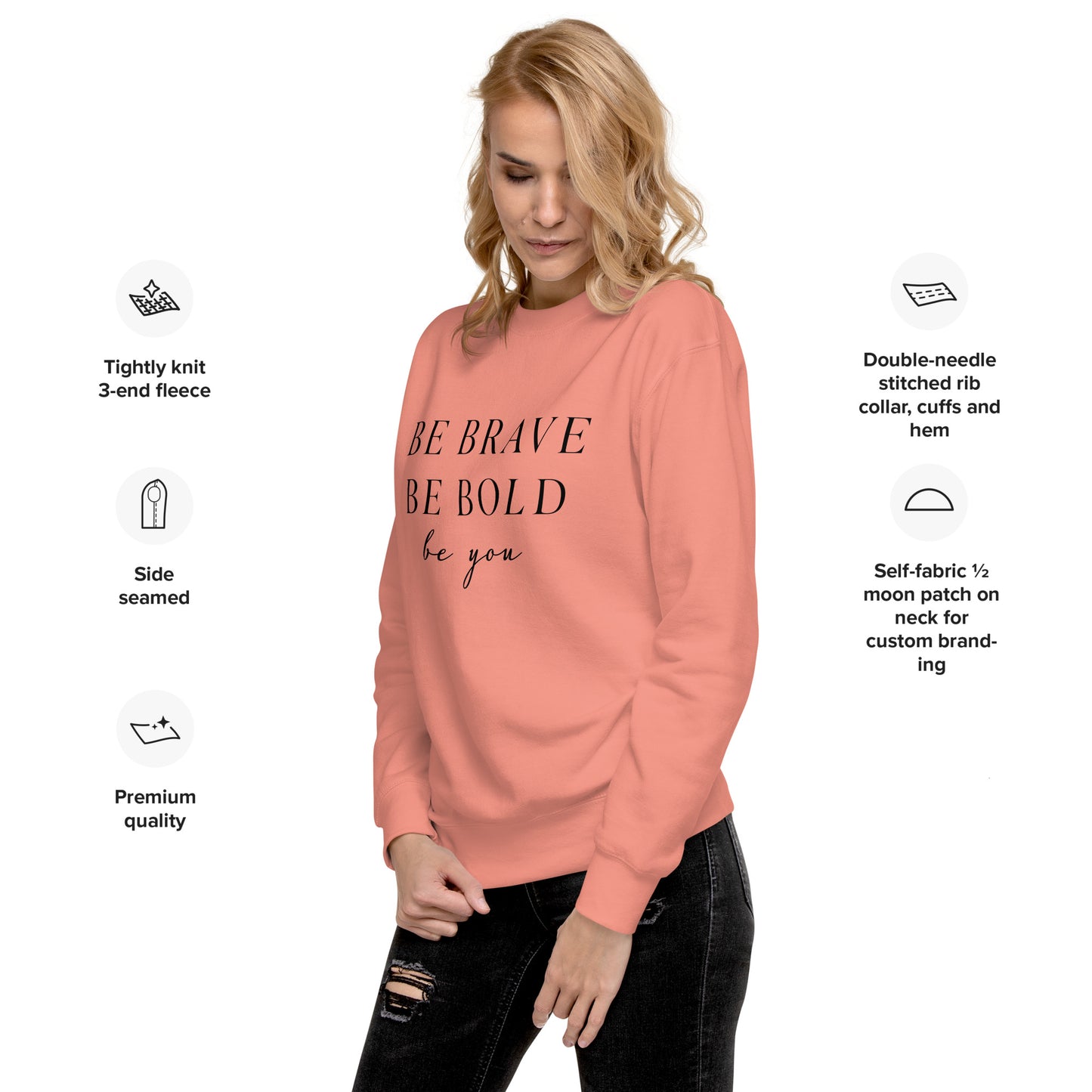 Be Confident Unisex Premium Sweatshirt