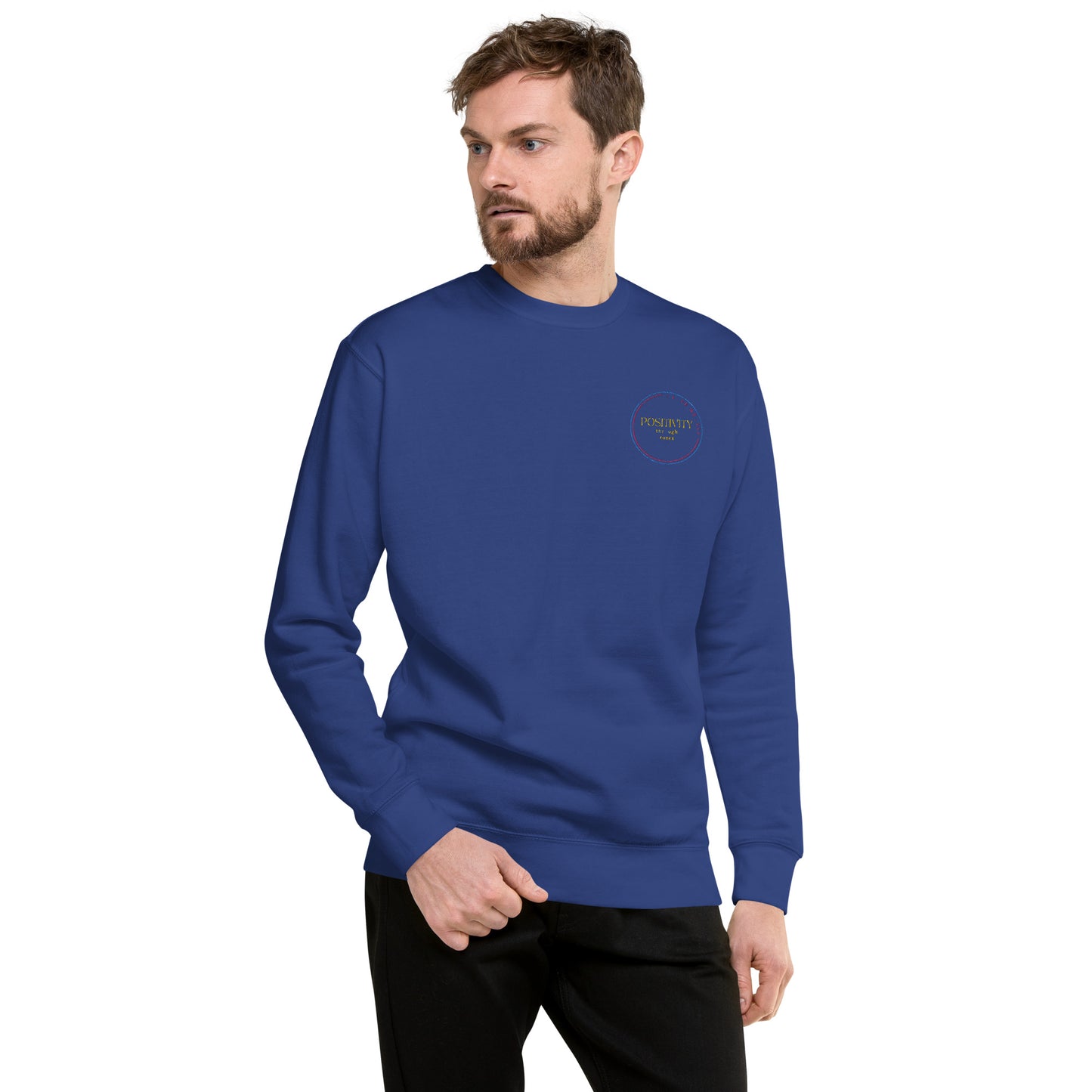 Positivity through Roses (Adult Sweatshirt)