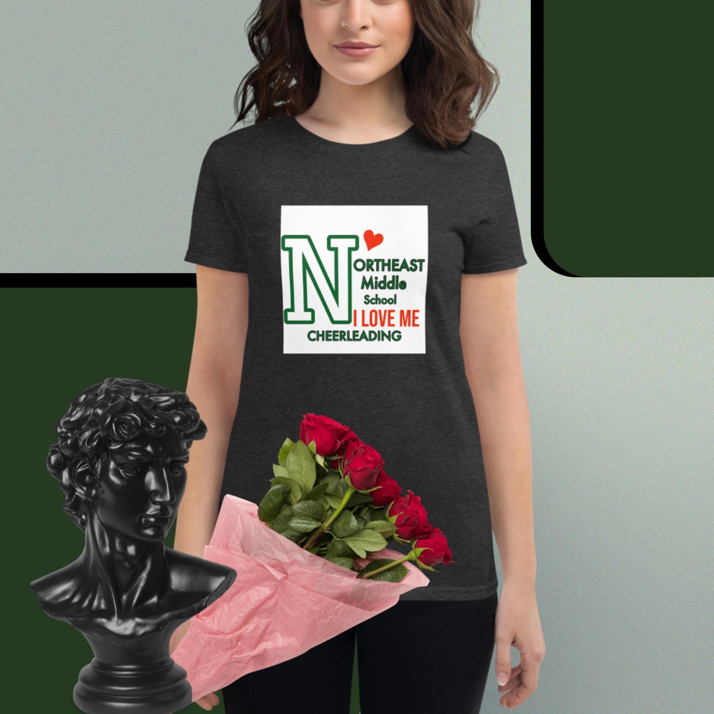 I Love Cheerleading (Northeast Vikings) T-Shirt