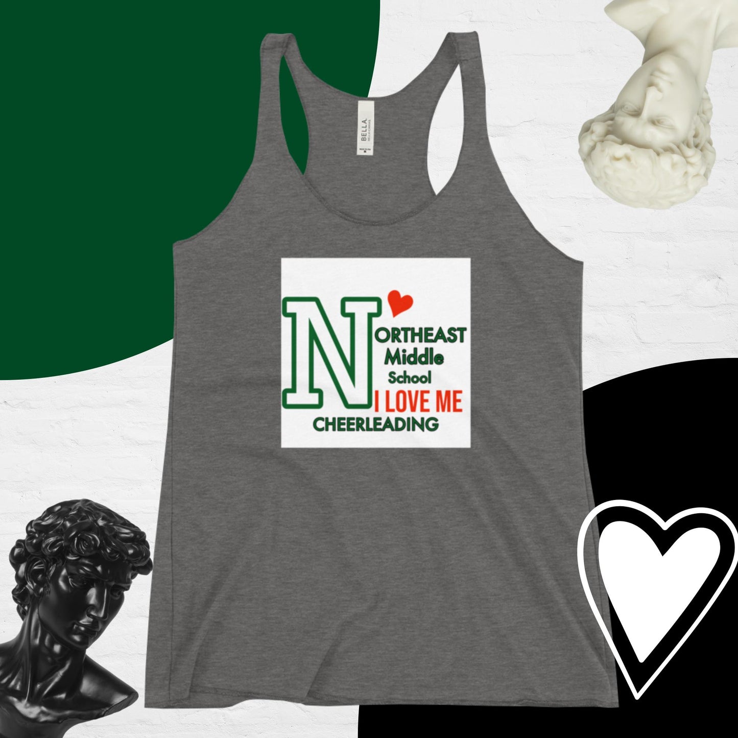 123 I Love Me (Northeast Vikings) Tank