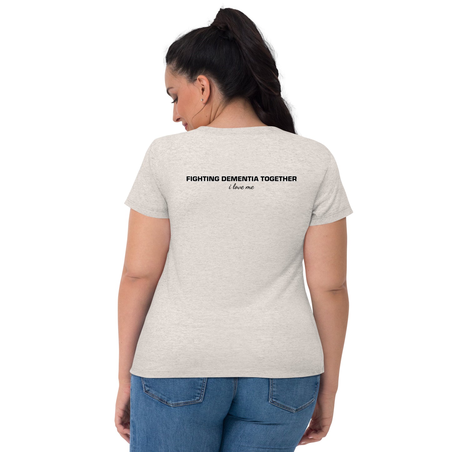 Faith, Love, Hope (Alzheimer's Awareness) Women's T-Shirt