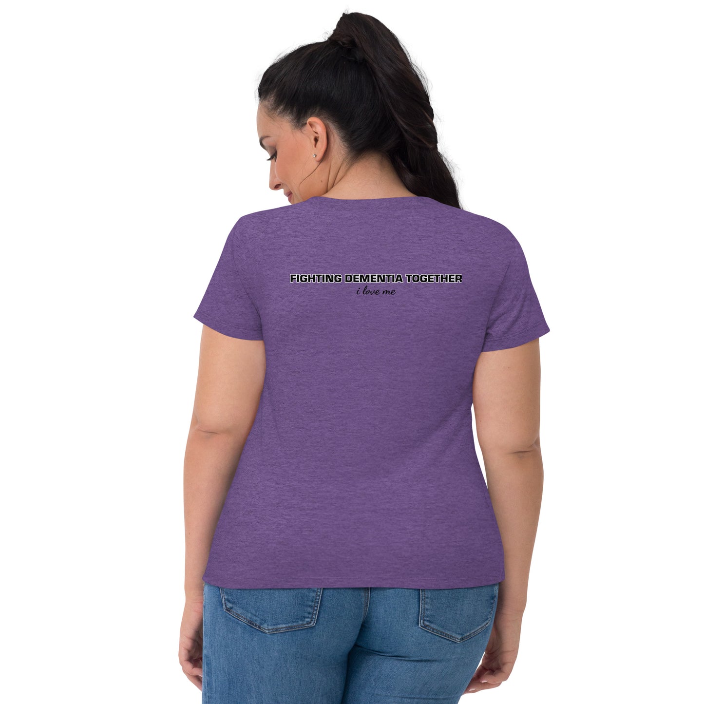 Faith, Love, Hope (Alzheimer's Awareness) Women's T-Shirt